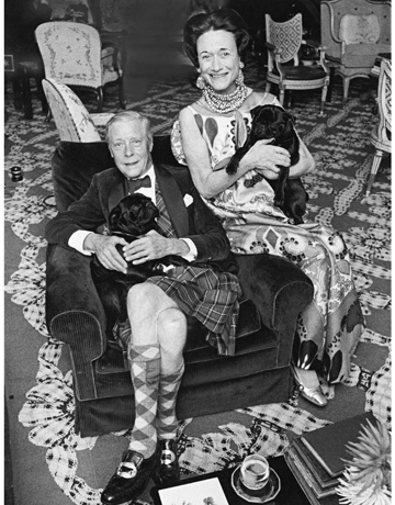 The Duchess of Windsor in KJL necklaces. Photo by Patrick Lichfield, Vogue 1967