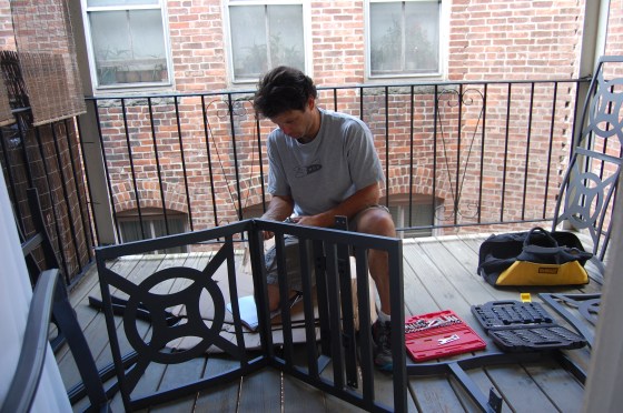 Marc getting down to business