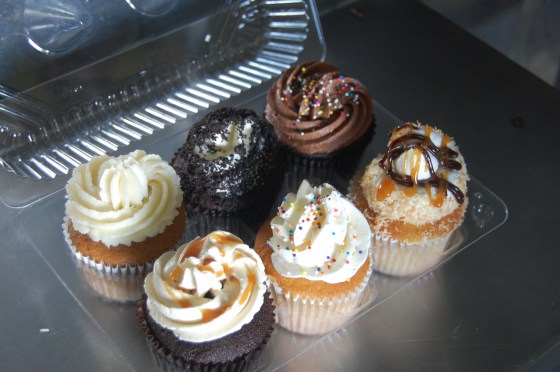 The Cupcakory's rotating menu includes cookies & cream, red velvet, slated caramel and a Samoa, a tribute to the Girl Scout Cookie