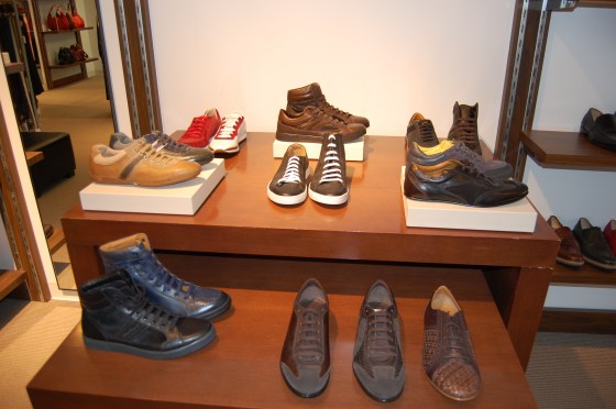 I created a stand-alone table for sneakers