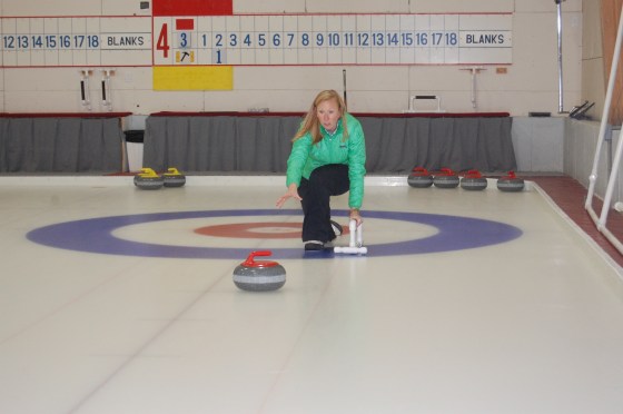 I am really concentrating on not falling over!