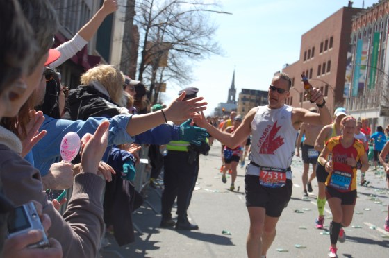 That's how to finish up a marathon